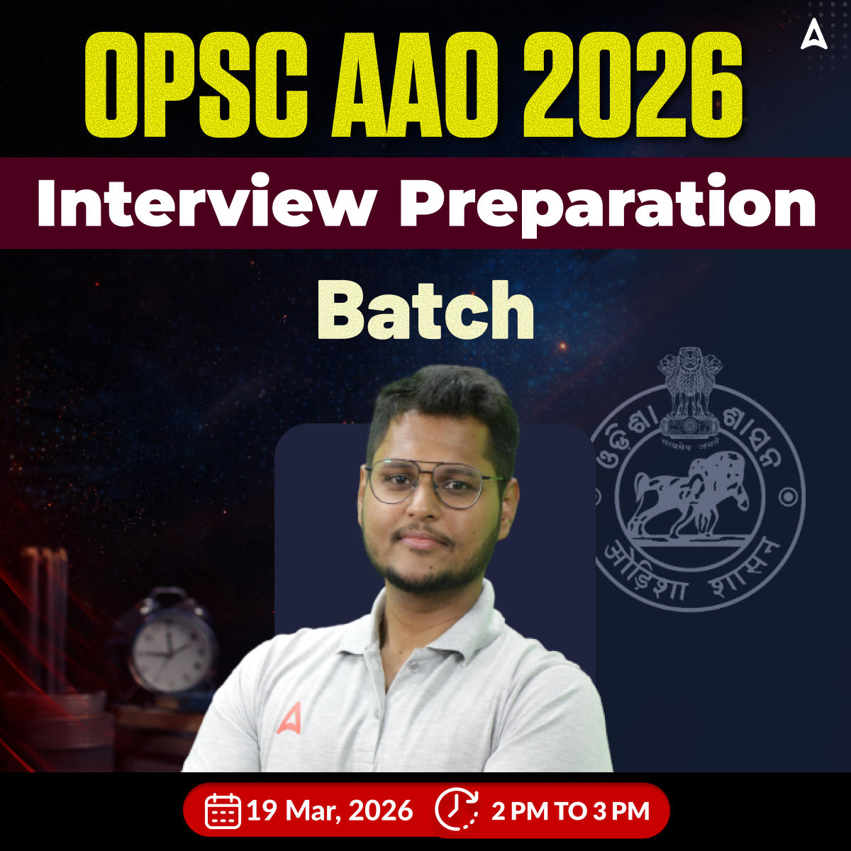 OPSC AAO 2026 Interview Preparation Batch | Online Live Classes by Adda 247